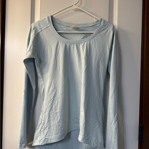 CALIA by Carrie Underwood Pale Blue Long Sleeve Tee